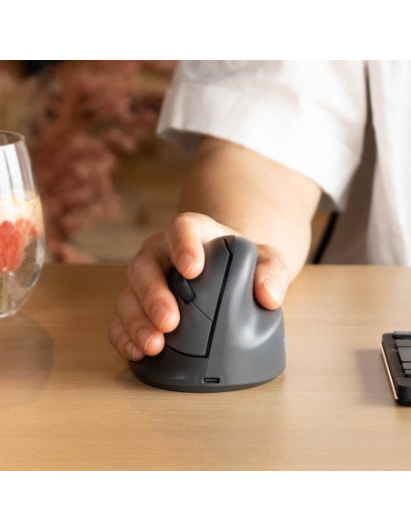Myszka R-Go He Basic Medium Ergonomic - Maus - Bluetooth (Rgohebamrwl)