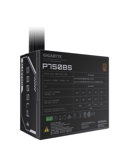 Zasilacz Gigabyte P750Bs 750W 80+ Bronze