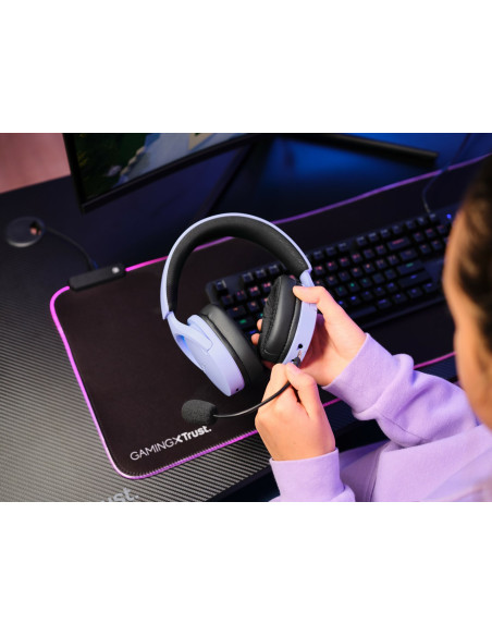Słuchawki Gamingowe Trust Gxt 491P Fayzo Wireless Purple