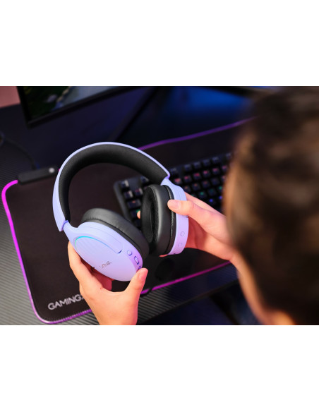 Słuchawki Gamingowe Trust Gxt 491P Fayzo Wireless Purple