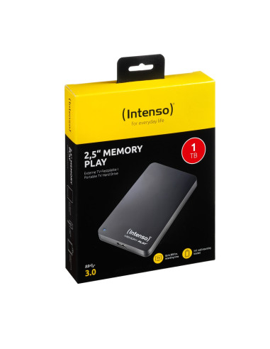 Dysk Przenośny 2,5 1Tb Intenso Memory Play Usb 3.0