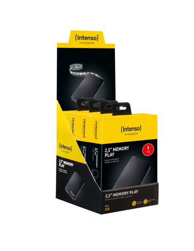 Dysk Przenośny 2,5 1Tb Intenso Memory Play Usb 3.0