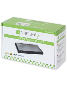 Techly Splitter Hdmi 1/4 Ultra Hd 3D Idata Hdmi-4K4 2