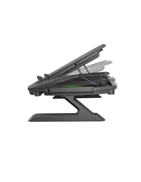 Genesis Oxid 850 Podkładka Chłodząca Do Laptop 43,9 Cm (17.3") 2500 Rpm Czarny