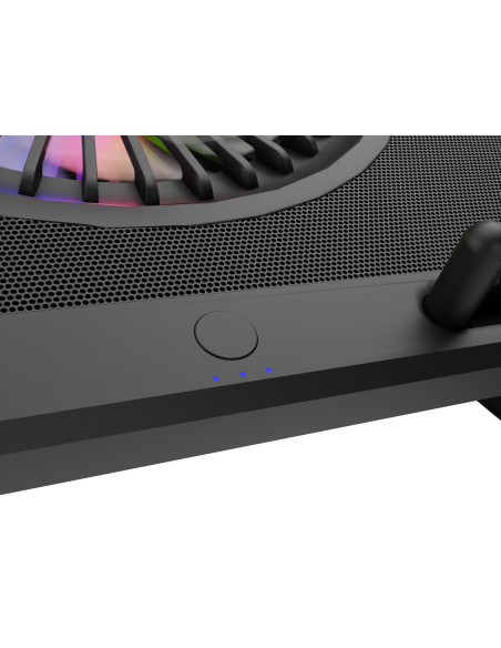 Genesis Oxid 850 Podkładka Chłodząca Do Laptop 43,9 Cm (17.3") 2500 Rpm Czarny