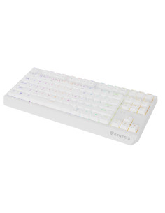 Genesis Thor 230 Tkl Klawiatura Gaming Usb + Rf Wireless + Bluetooth Qwerty Us English Biały