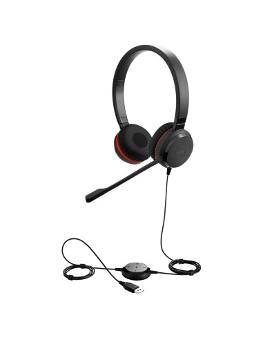Jabra 4999-823-309 Słuchawki/Zestaw Słuchawkowy Przewodowa Opaska Na Głowę Biuro/Centrum Telefoniczne Usb Typu-A Bluetooth Czarn