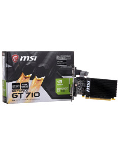 Msi Gf Gt 710 2048Mb Ddr3/64B V/H/D Pci-E Lp