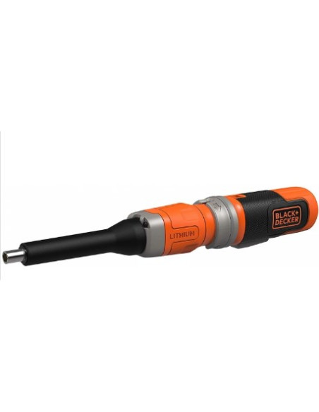 Black & Decker Bcf603C-Qw Wkrętak Zasilany/Zakrętark Udarowy 180 Rpm Czarny, Pomarańczowy