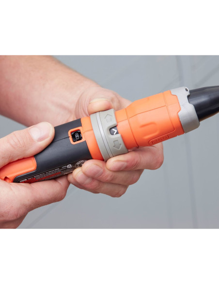 Black & Decker Bcf603C-Qw Wkrętak Zasilany/Zakrętark Udarowy 180 Rpm Czarny, Pomarańczowy