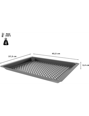 Blacha Air Fry & Gril Do Smażenia Bosch Hez629070