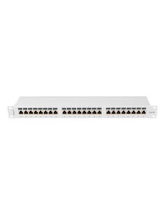Lanberg Patch Panel 24 Port 1U 19" Kat.6A Ftp Szary Ppsa-1024-S