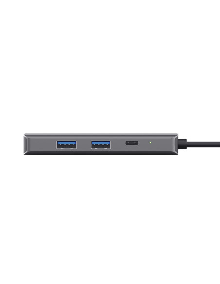 Multi-Port Adapter Trust Dalyx 6-In-1 Usb-C Silver