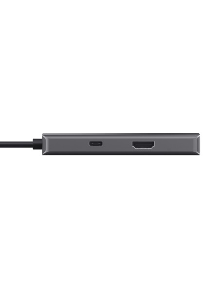 Multi-Port Adapter Trust Dalyx 6-In-1 Usb-C Silver
