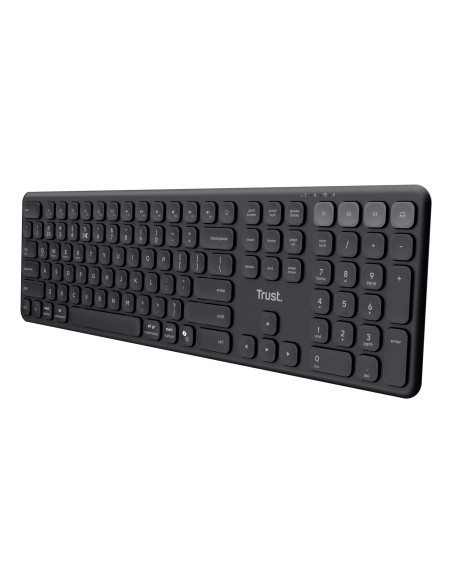 Klawiatura Trust Vaiya Wireless Us Black
