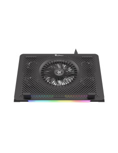 Podstawka Chłodząca Pod Laptopa Genesis Oxid 450 Rgb 15.6" Z Wentylatorem, Podświetlenie, 2 Usb