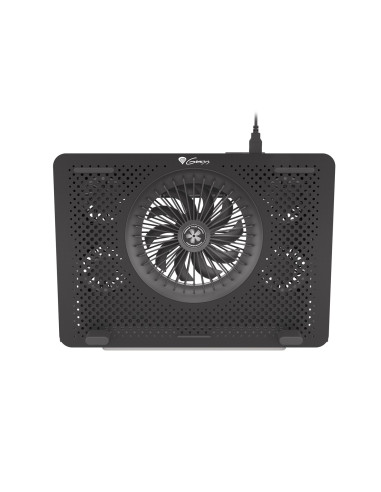 Podstawka Chłodząca Pod Laptopa Genesis Oxid 450 Rgb 15.6" Z Wentylatorem, Podświetlenie, 2 Usb