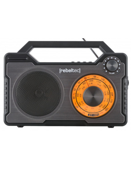 Rebeltec Rodos Przenośny Głośnik Bluetooth Radio Fm 10W Rms