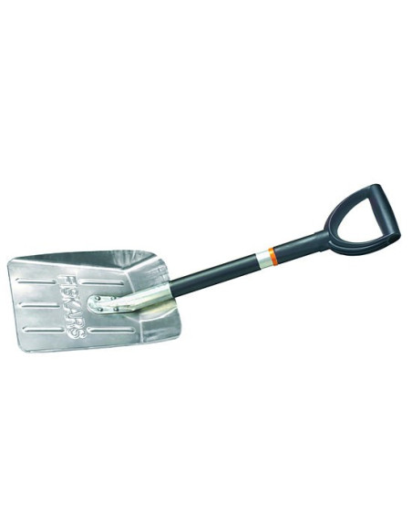 Fiskars 1000740 Szufla/Łopata Łopata Do Śniegu Aluminium, Plastik Czarny, Szary, Pomarańczowy