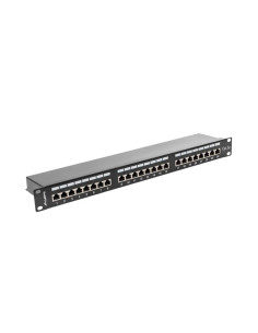 Patch Panel Lanberg Pps5-1024-B (1U  Kat. 5E  24Xrj-45) 2