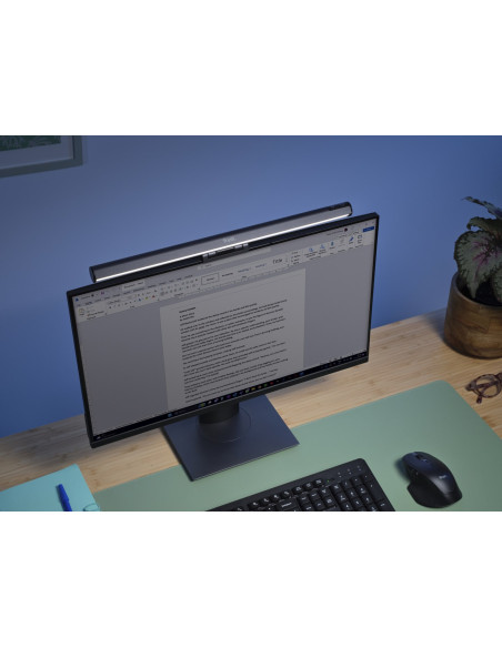 Light Bar Trust Shyne Monitor Black