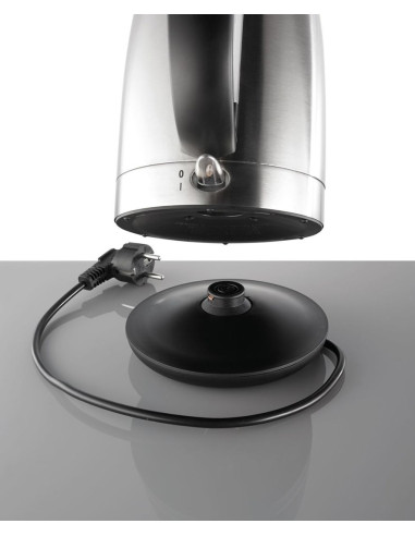 Gorenje K17Feii Czajnik Elektryczny 1,7 L 2200 W Czarny, Srebrny