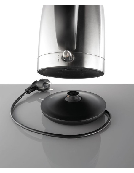 Gorenje K17Feii Czajnik Elektryczny 1,7 L 2200 W Czarny, Srebrny