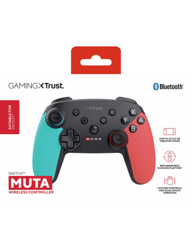 Kontroler Trust Gxt 1246B Muta Bt Nintendo Switch Multicoloured