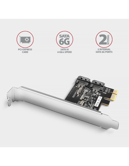 Axagon Pces-Sj2 Adapter Wewnętrzny Sata