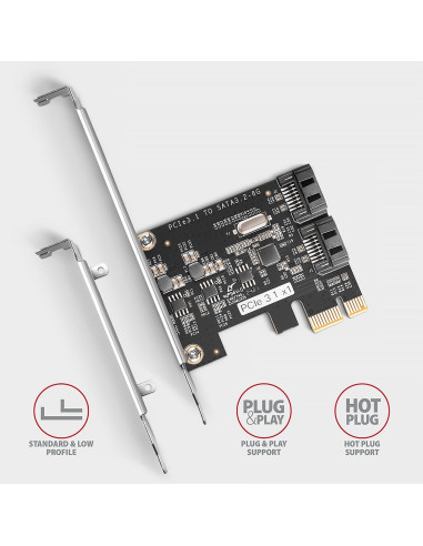 Axagon Pces-Sj2 Adapter Wewnętrzny Sata