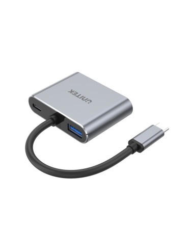 Unitek Hub Usb-C, Hdmi,Vga,Usb-A, Pd 100W, D1049A