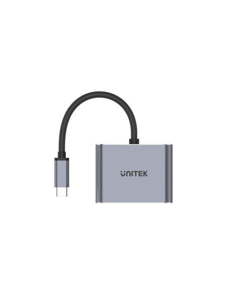 Unitek Hub Usb-C, Hdmi,Vga,Usb-A, Pd 100W, D1049A