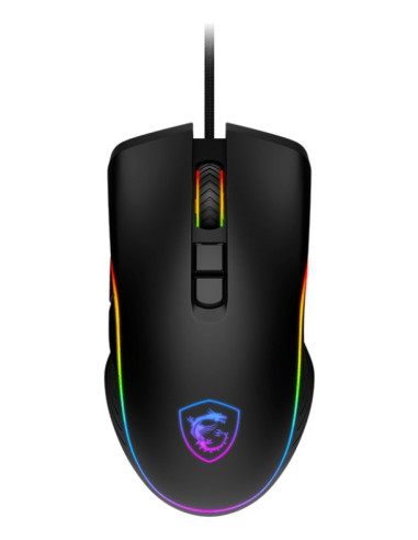 Msi Forge Gm300 Myszka Gaming Oburęczny Usb Typu-A Optyczny 7200 Dpi