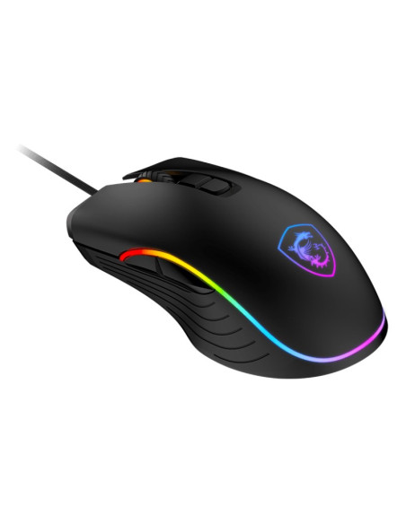 Msi Forge Gm300 Myszka Gaming Oburęczny Usb Typu-A Optyczny 7200 Dpi