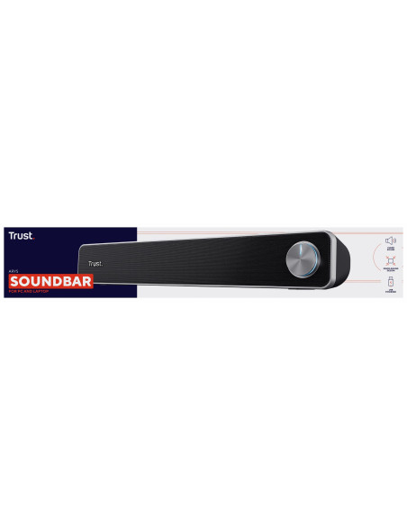 Soundbar Trust Arys Pc Black