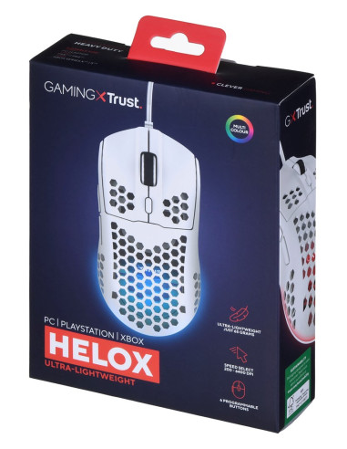 Mysz Gamingowa Trust Gxt928W Helox Biała (25389)