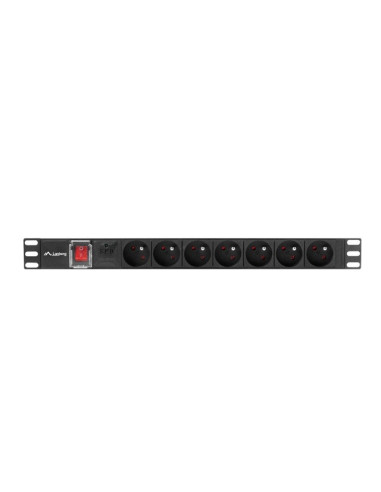 Listwa Zasilająca Lanberg Pdu-07E-0200-Bk (16 A  2M  Kolor Czarny)