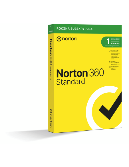Norton 360 Standard 1D/12M Esd ( Nie Wymaga Karty)