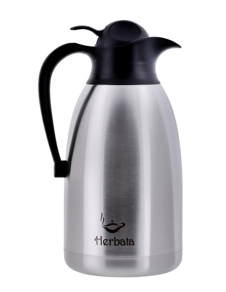 Promis Dzbanek Stalowy 2,0 L, Nadruk Herbata Tmh20