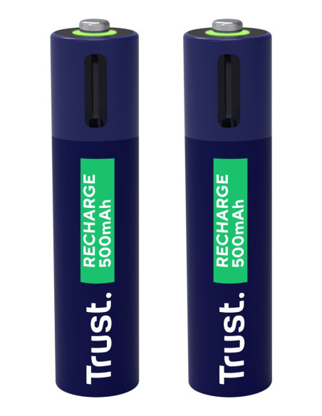Baterie Aaa Trust Usb-C Rechargeable Batteries 2P