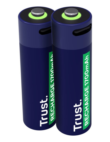Baterie Aa Trust Usb-C Rechargeable Batteries 2P
