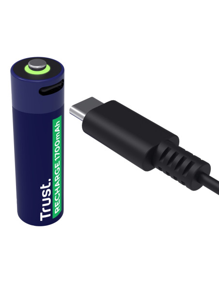 Baterie Aa Trust Usb-C Rechargeable Batteries 2P