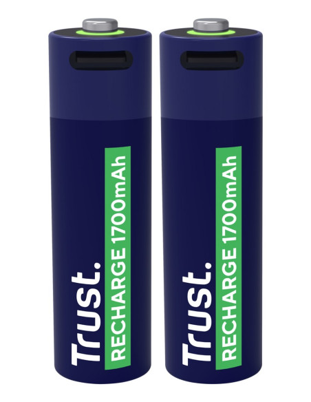 Baterie Aa Trust Usb-C Rechargeable Batteries 2P