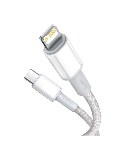 Baseus Kabel Usb-C Do Lightning 20W, 5A, 1M(Biały)