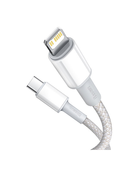 Baseus Kabel Usb-C Do Lightning 20W, 5A, 1M(Biały)