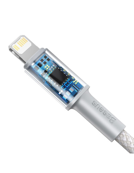 Baseus Kabel Usb-C Do Lightning 20W, 5A, 1M(Biały)