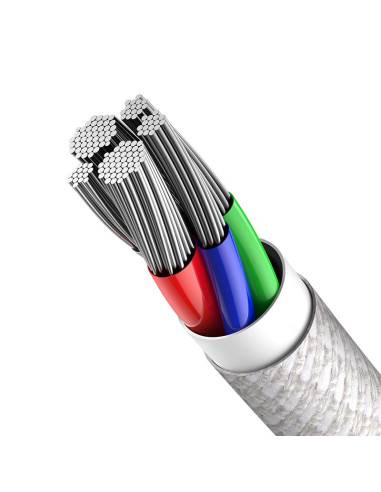Baseus Kabel Usb-C Do Lightning 20W, 5A, 1M(Biały)