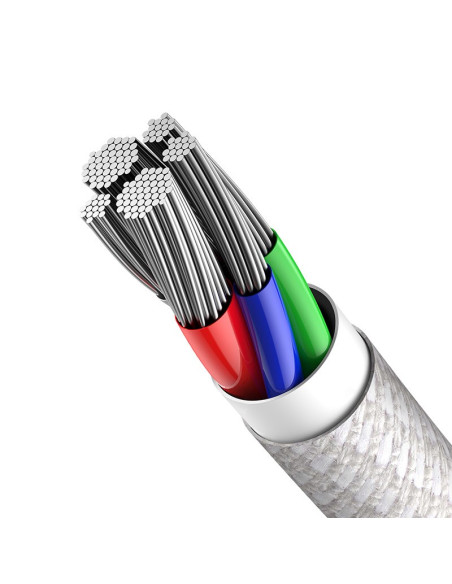 Baseus Kabel Usb-C Do Lightning 20W, 5A, 1M(Biały)