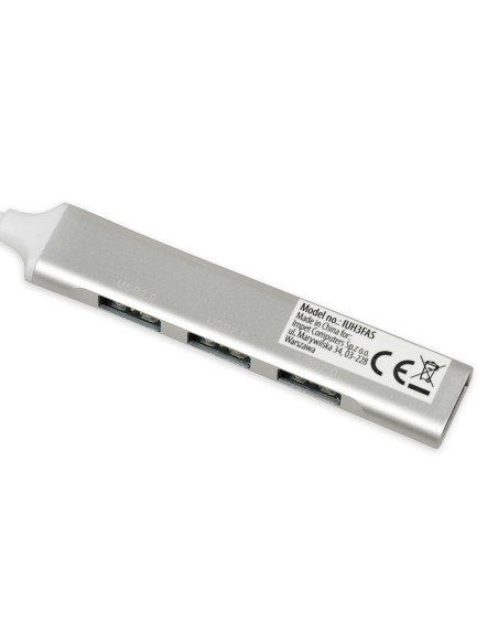 Hub I-Box 4-Portowy Usb3.0 + Usb 2.0, Slim