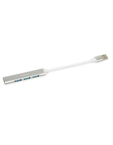 Hub I-Box 4-Portowy Usb3.0 + Usb 2.0, Slim